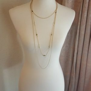 Three tiered necklace